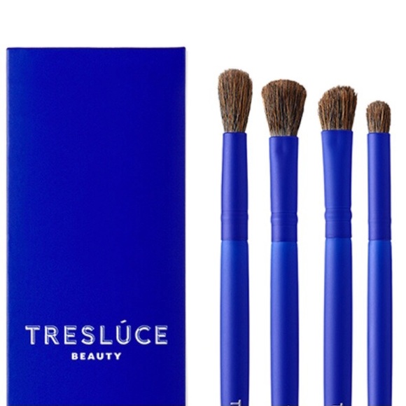 TRESLUCE BEAUTY Live Like An Artista 4-Piece Eyeshadow Brush Set - Picture 2 of 7